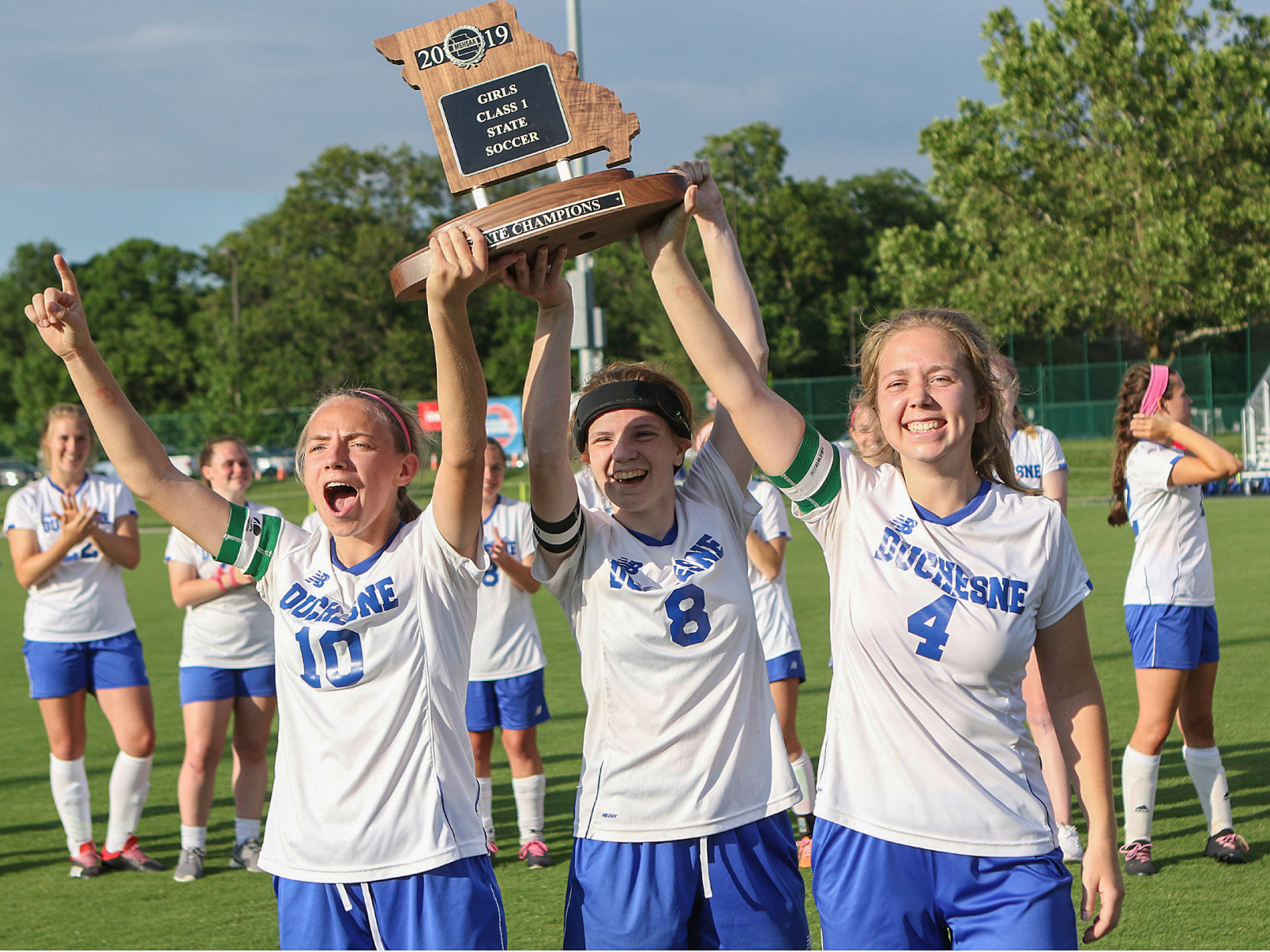 Duchesne vs. St. Vincent girls soccer